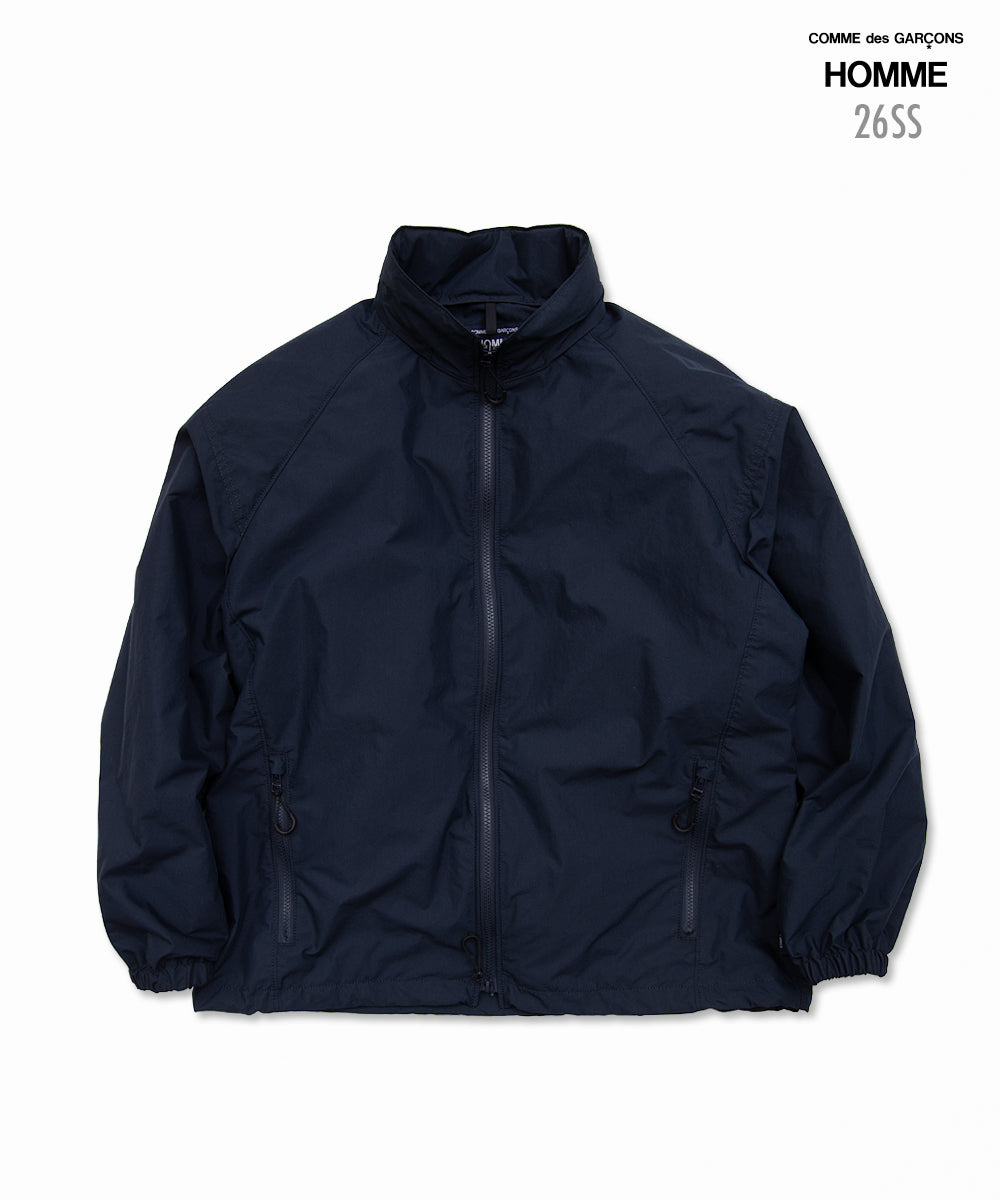 極美品COMM de GARCONS HOMME タイプライター コートNAVY COMME des GARCONS HOMME Cotton-Polyester Typewriter Jacket HQ-J016