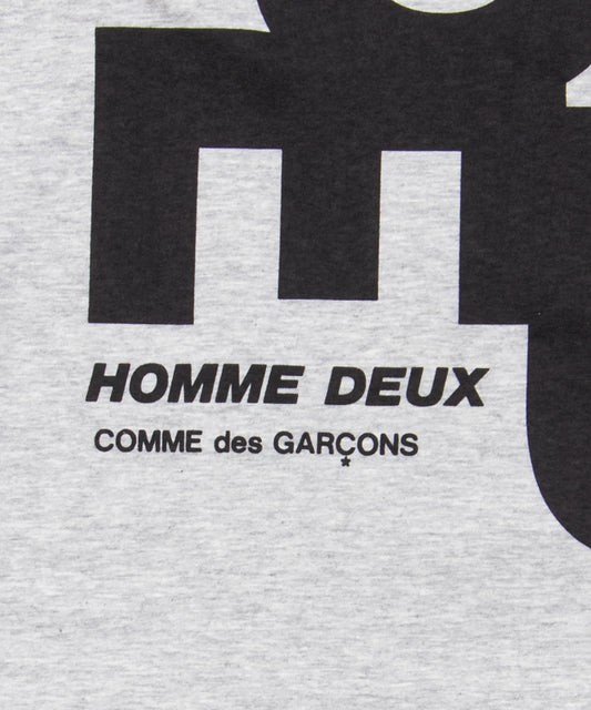 Cotton Jersey Printed T-Shirt Gray / Black DQ-T002