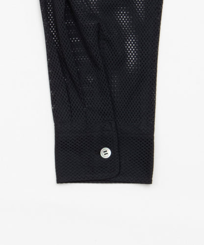 Polyester Mesh Shirt Black DQ-B039