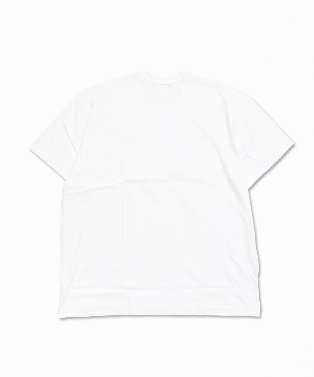 One-Point Printed Cotton Jersey T-Shirt DQ-T005