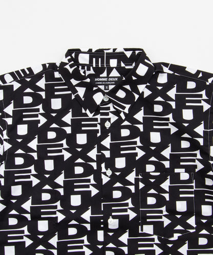Printed Cotton Broadcloth Shirt