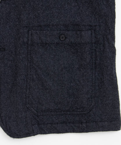 COMME des GARCONS HOMME / HR-J017 / Wool Serge Felted Jacket / 26FW / Charcoal