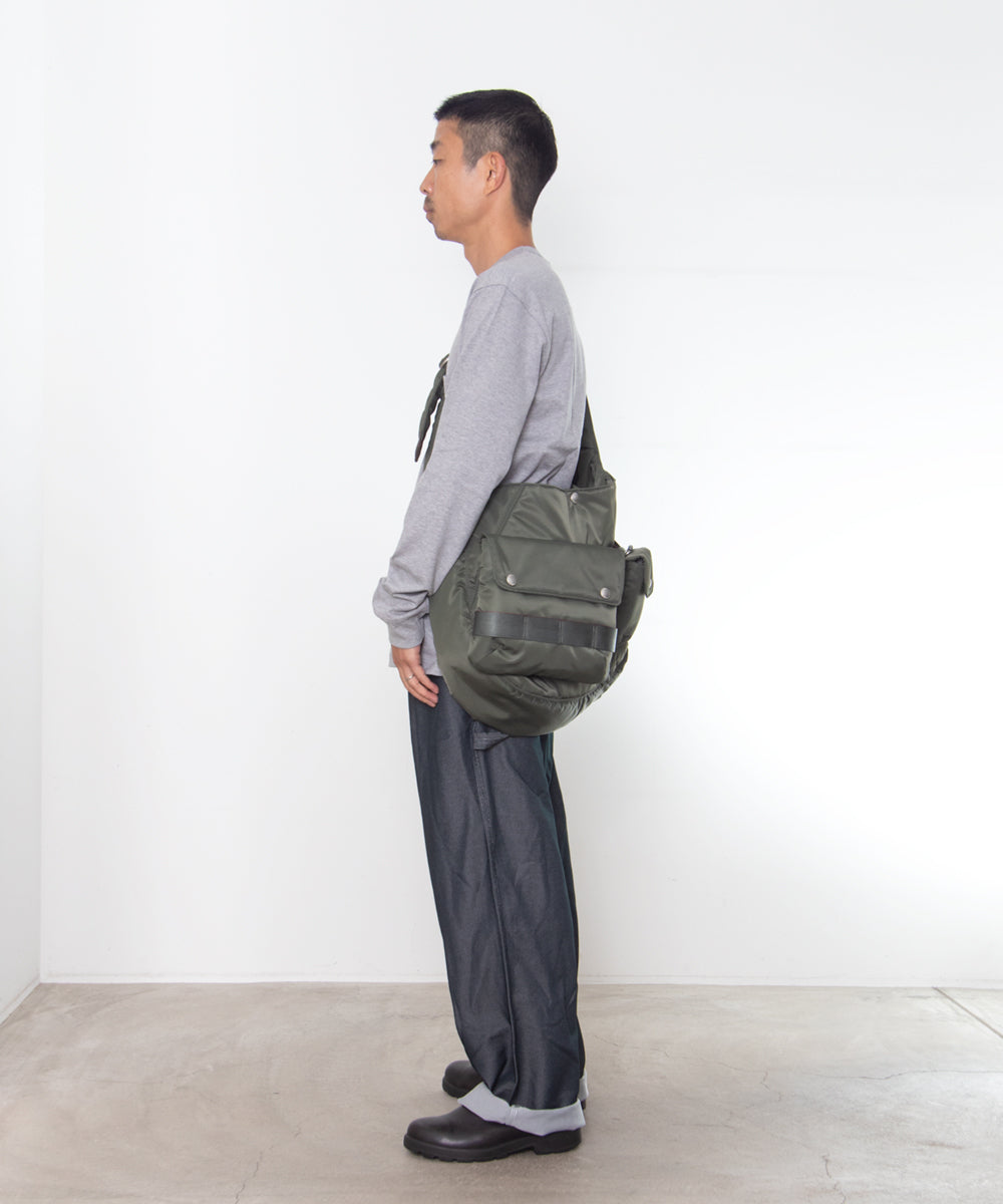 COMME des GARCONS HOMME / HR-K207 / Multi-Pocket Shoulder Bag / 26FW / Khaki