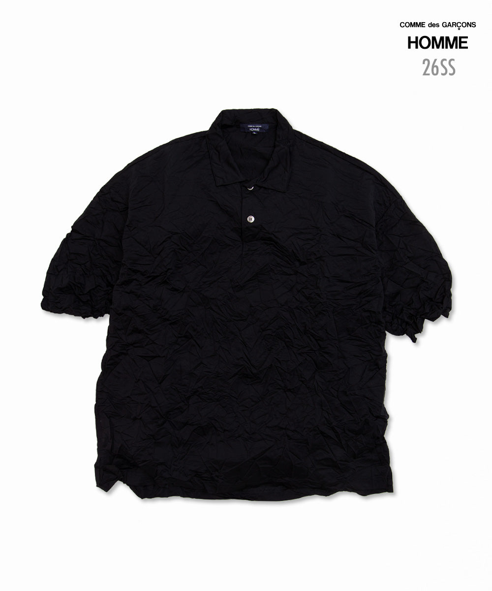 Garment-Processed Cotton / Polyester Jersey Polo Shirt HQ-T015