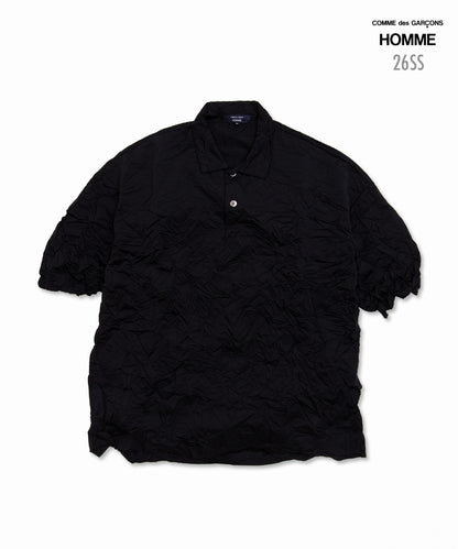 Garment-Processed Cotton / Polyester Jersey Polo Shirt HQ-T015