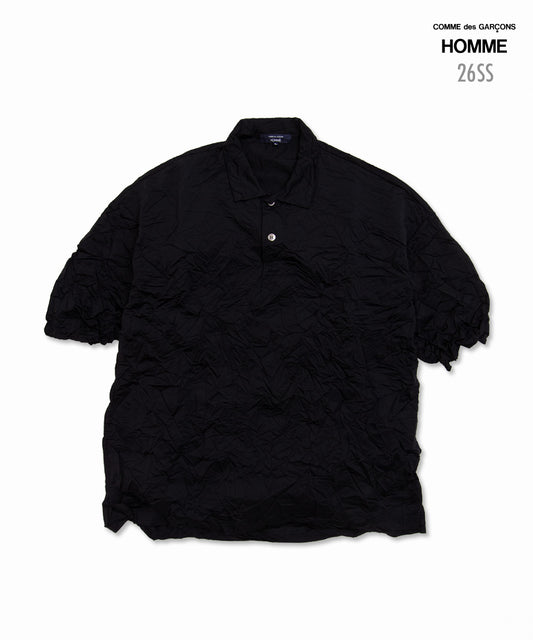 Garment-Processed Cotton / Polyester Jersey Polo Shirt HQ-T015