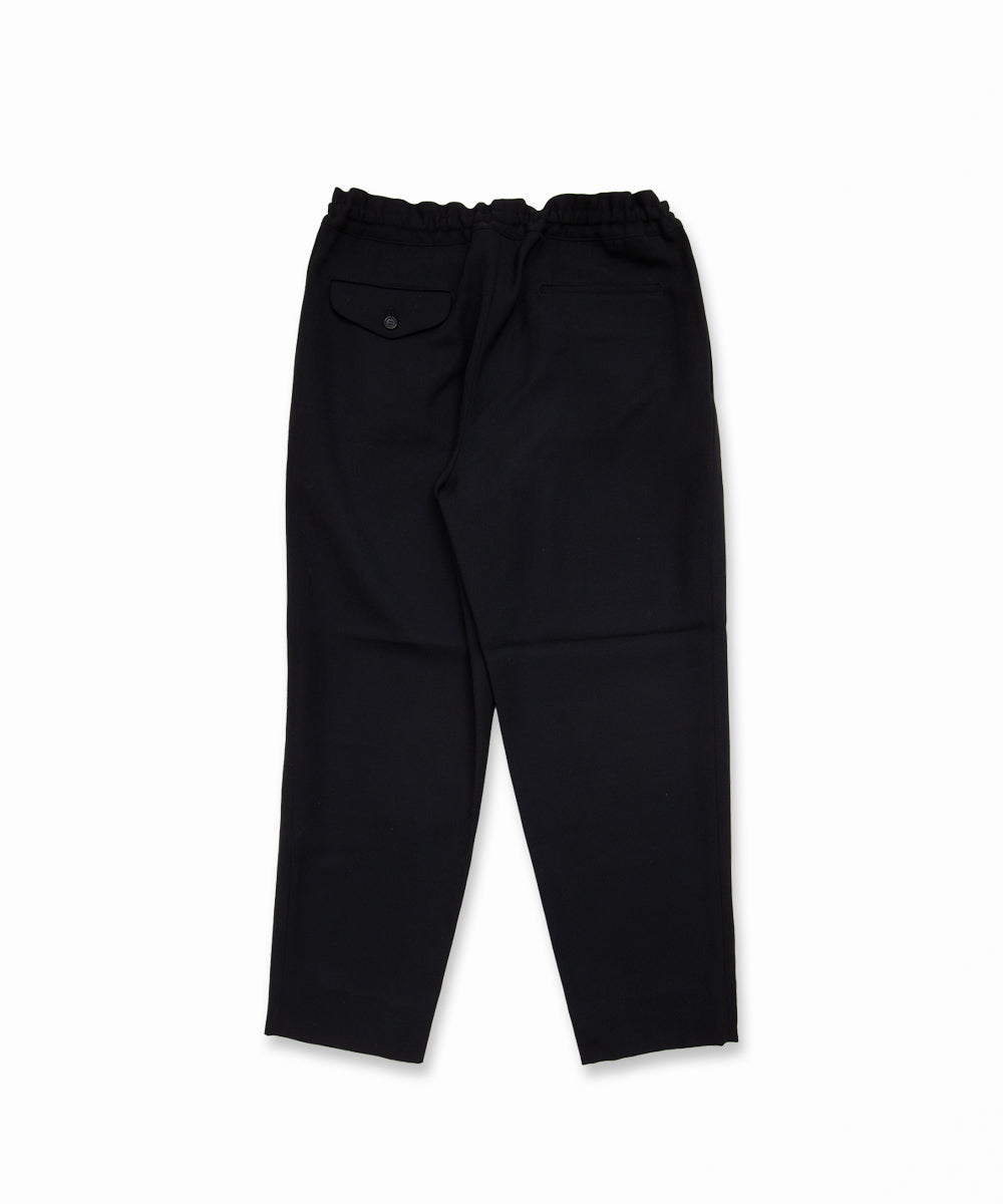 COMME des GARCONS HOMME DEUX / DR-P045 / Wool Gabardine Easy Pants / 26FW / Black