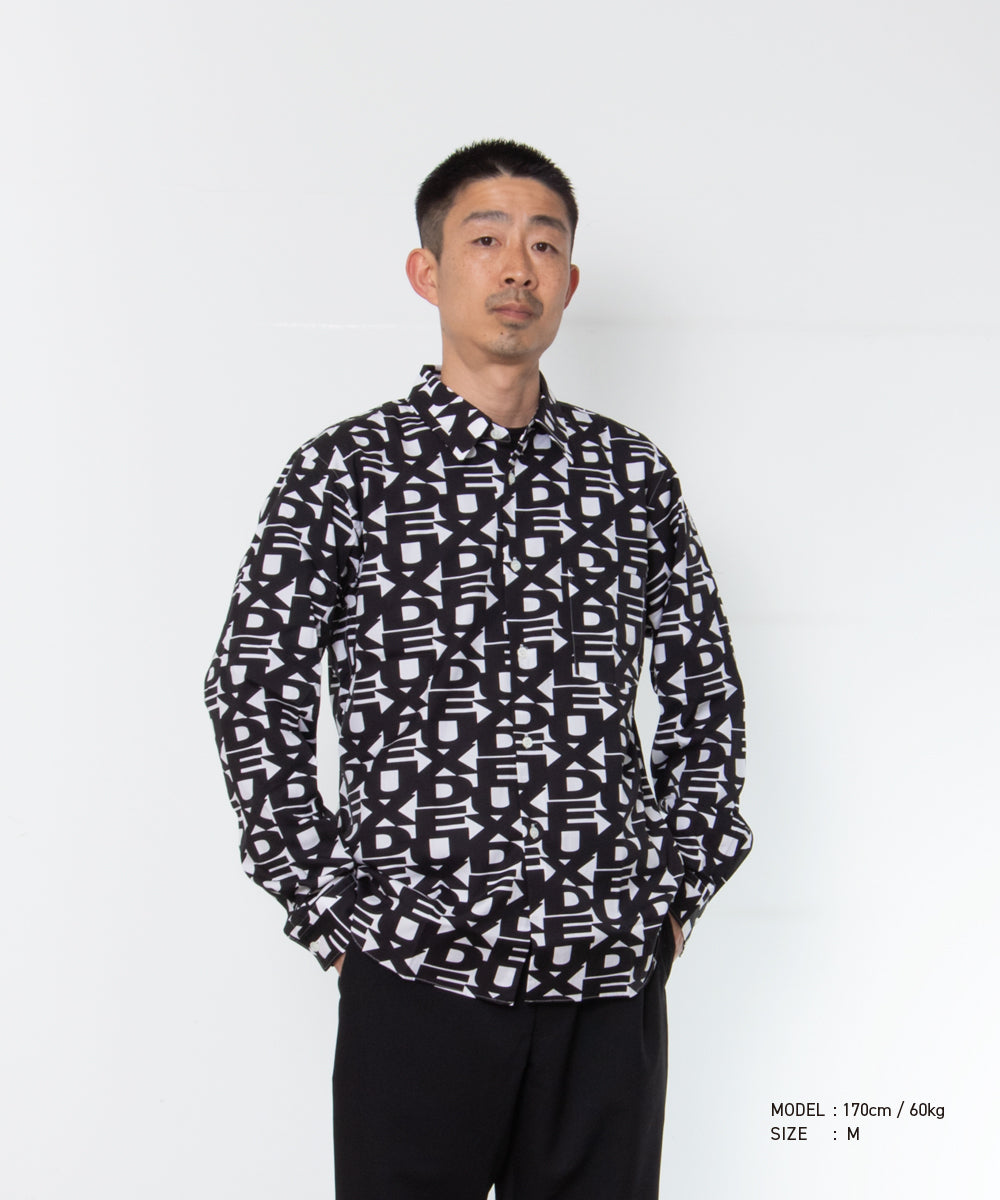 Printed Cotton Broadcloth Shirt