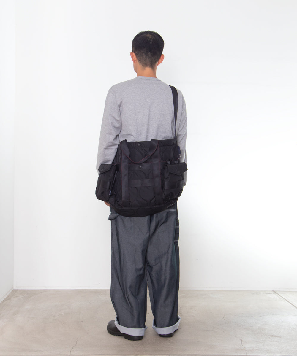COMME des GARCONS HOMME / HR-K206 / Multi-Pocket Tote Bag / 26FW / Black