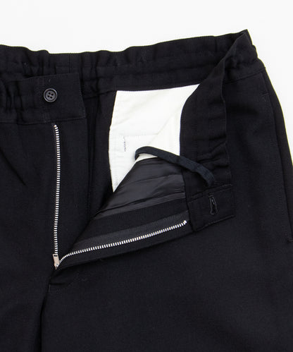 COMME des GARCONS HOMME DEUX / DR-P045 / Wool Gabardine Easy Pants / 26FW / Black