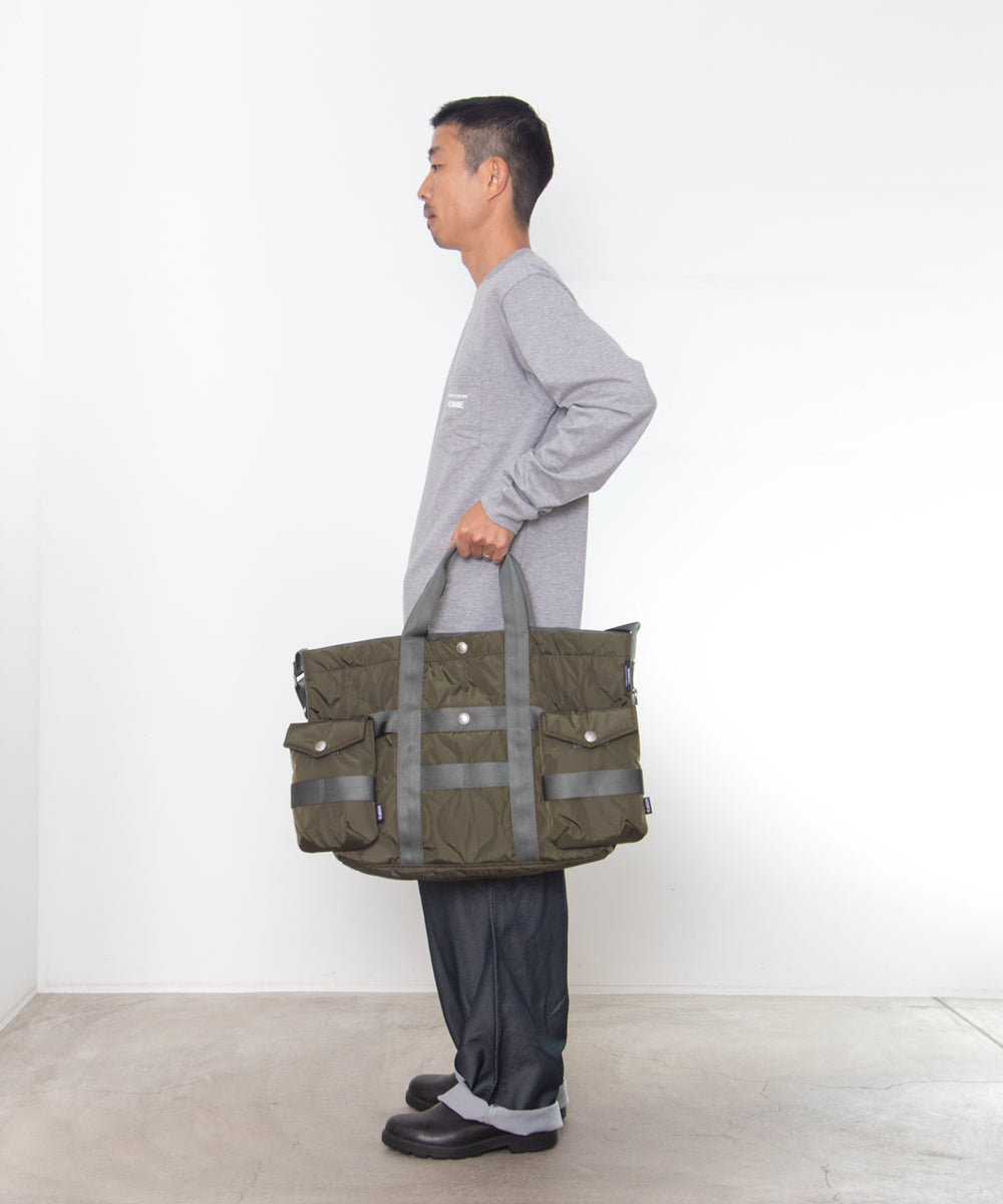 COMME des GARCONS HOMME / HR-K206 / Multi-Pocket Tote Bag / 26FW / Khaki