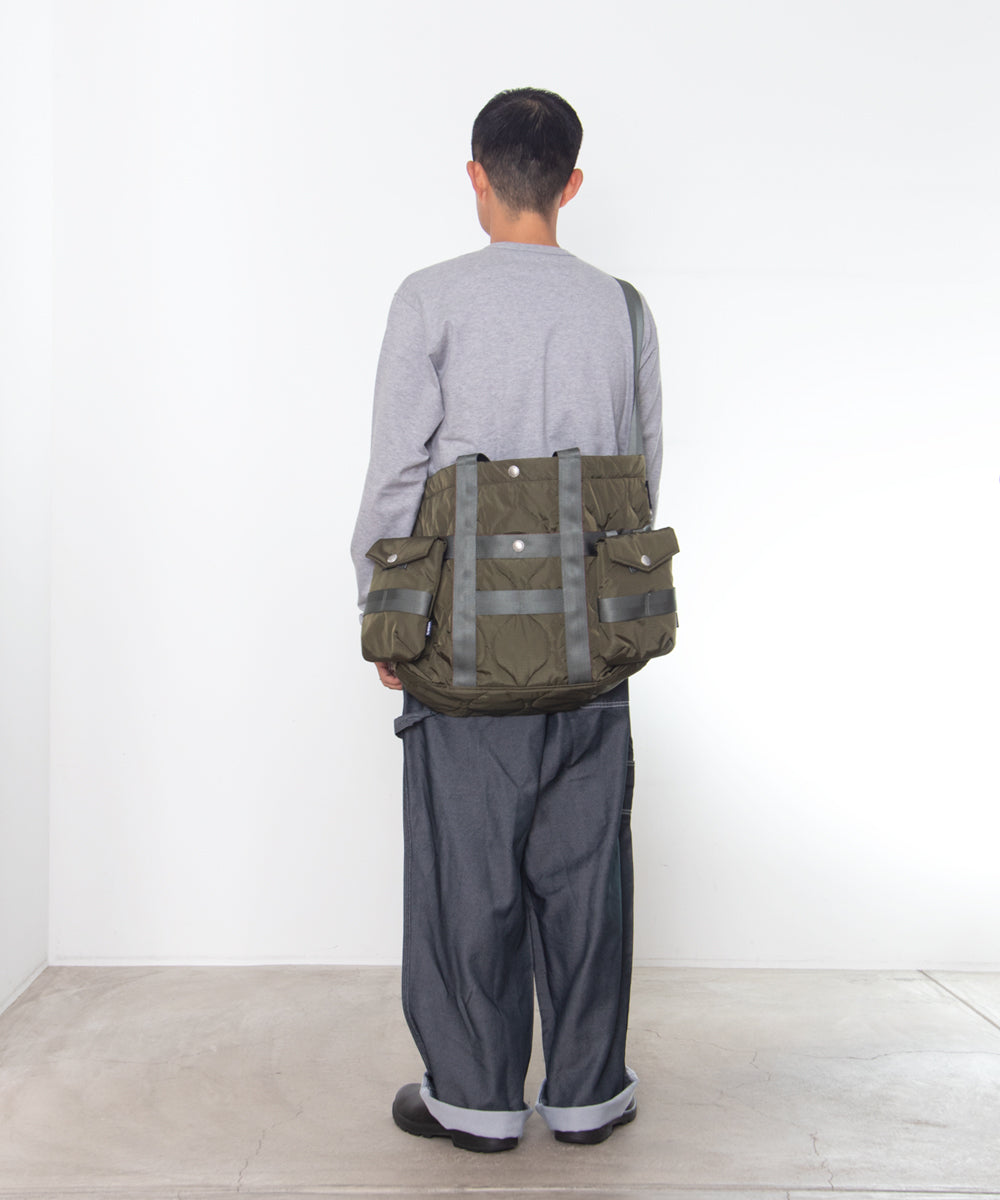 COMME des GARCONS HOMME / HR-K206 / Multi-Pocket Tote Bag / 26FW / Khaki