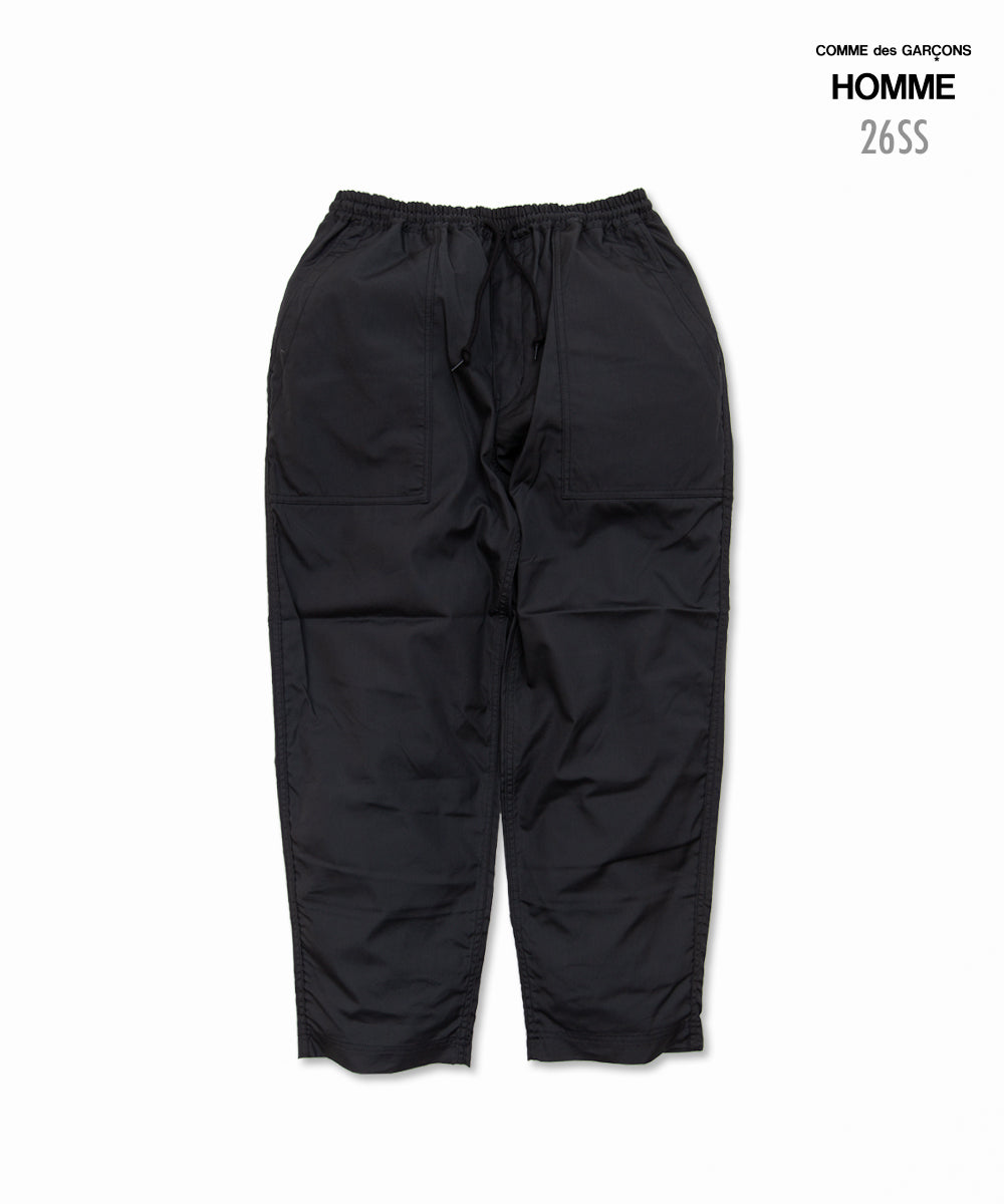 Cotton Broadcloth Pants Black HQ-P103