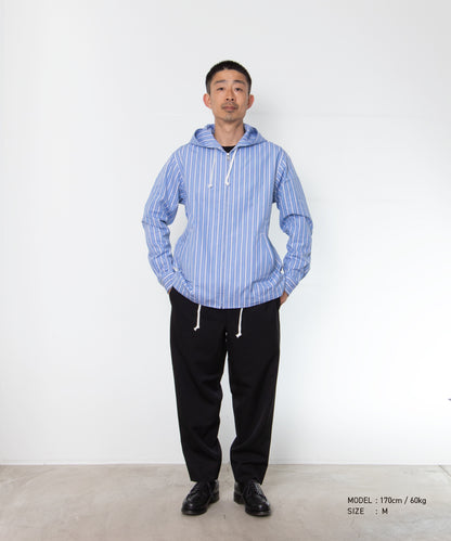 Cotton Broadcloth Stripe Shirt