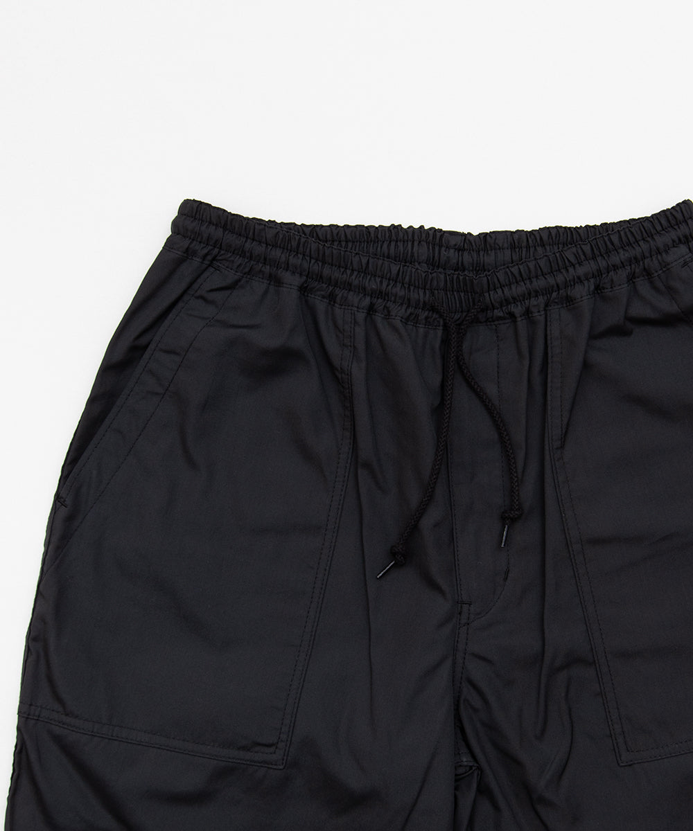Cotton Broadcloth Pants Black HQ-P103