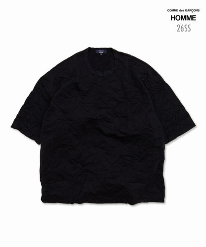 Garment-Processed Cotton / Polyester Jersey T-Shirt HQ-T012
