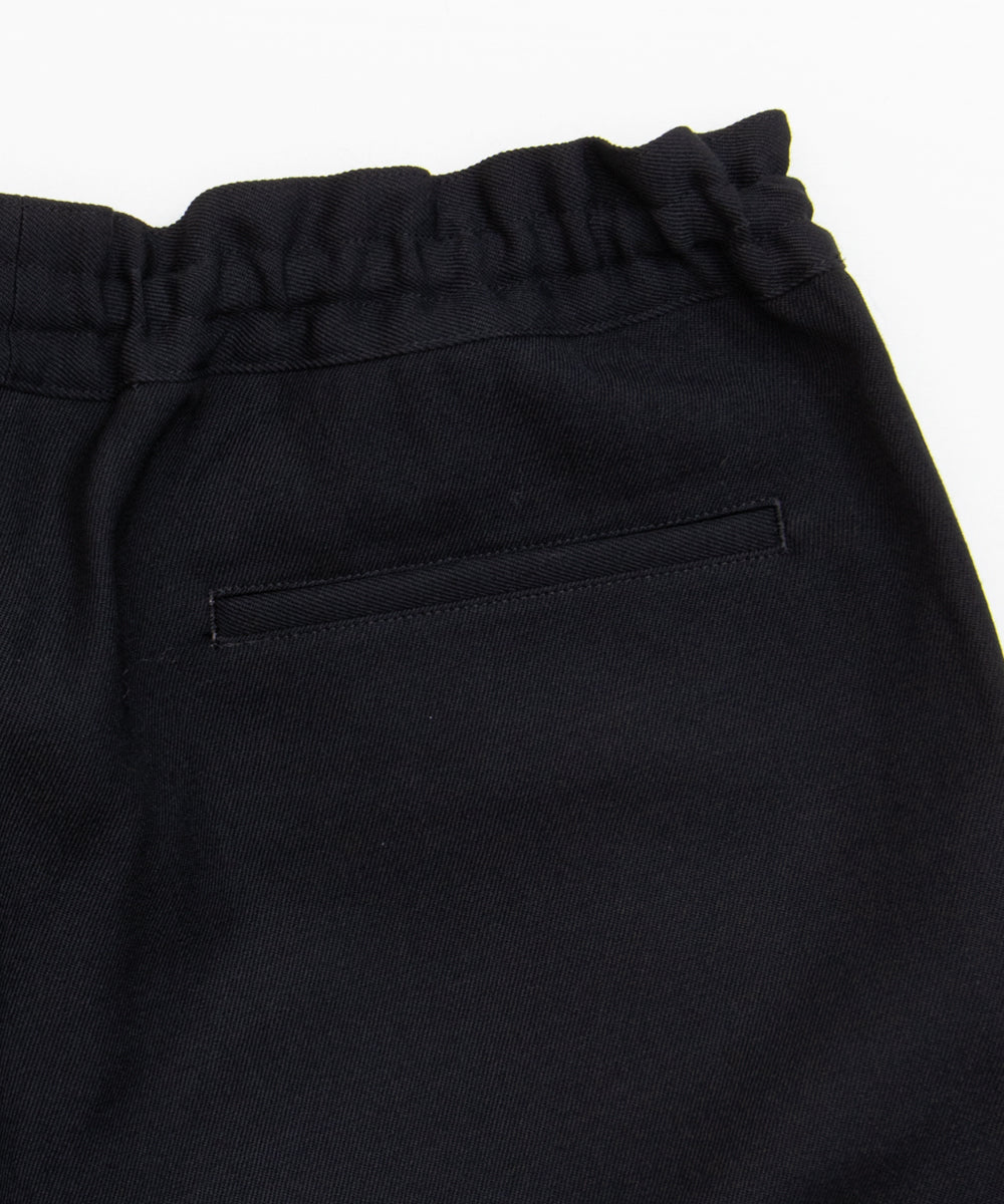 COMME des GARCONS HOMME DEUX / DR-P045 / Wool Gabardine Easy Pants / 26FW / Black