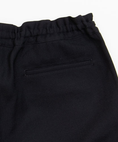 COMME des GARCONS HOMME DEUX / DR-P045 / Wool Gabardine Easy Pants / 26FW / Black
