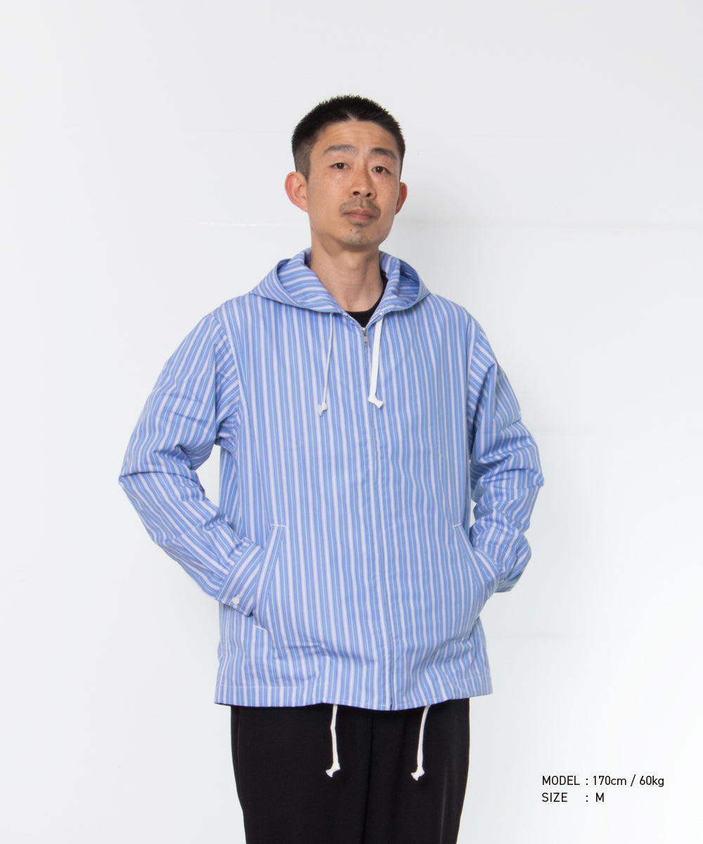 Cotton Broadcloth Stripe Shirt