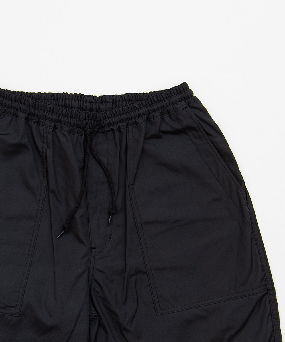 Cotton Broadcloth Pants Black HQ-P103