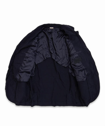 COMME des GARCONS HOMME DEUX / DR-J024 / Polyester Oxford Processed Jacket / 26FW / Navy