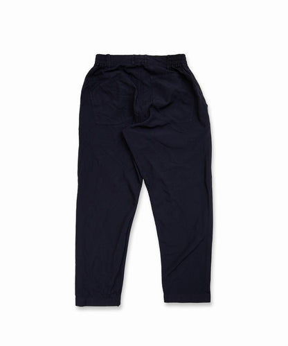 COMME des GARCONS HOMME DEUX / DR-P035 / Polyester Oxford Processed Pants / 26FW / Navy