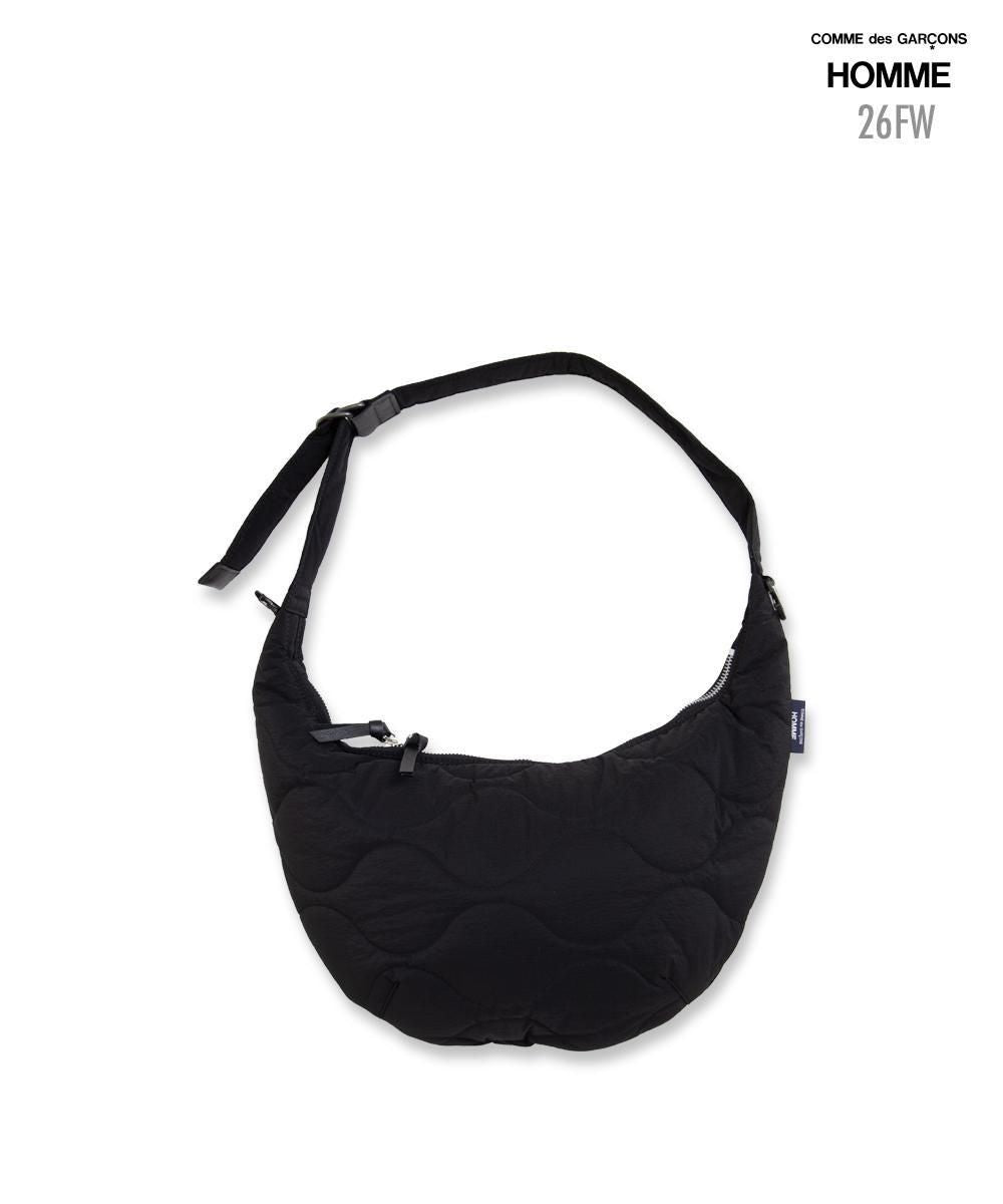 COMME des GARCONS HOMME / HR-K205 / Nylon Ripstop Quilted Shoulder Bag / 26FW / Black
