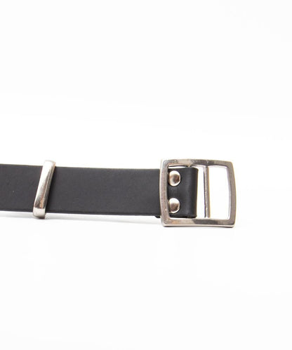 COMME des GARCONS HOMME / HR-K301 / Oil Smooth Leather Belt / 26FW / Black