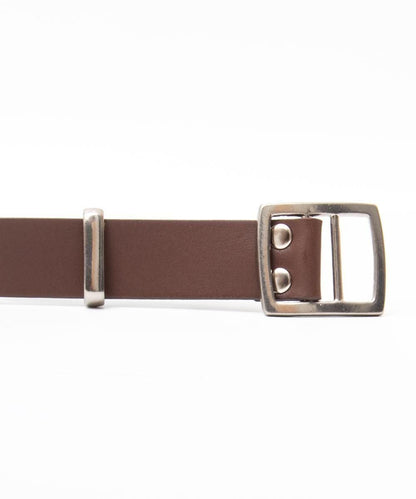 COMME des GARCONS HOMME / HR-K301 / Oil Smooth Leather Belt / 26FW / Brown