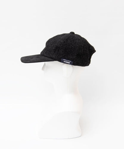COMME des GARCONS HOMME / HR-K601 / Wool Herringbone Felt Cap / 26FW / Charcoal