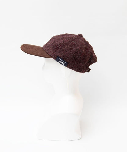 COMME des GARCONS HOMME / HR-K601 / Wool Herringbone Felt Cap / 26FW / Burgundy
