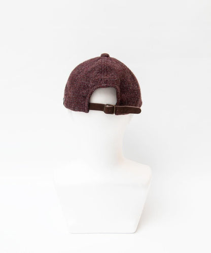 COMME des GARCONS HOMME / HR-K601 / Wool Herringbone Felt Cap / 26FW / Burgundy
