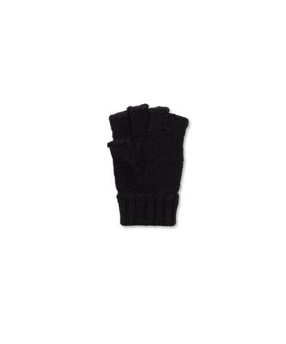 COMME des GARCONS HOMME / HR-K701 / Wool Acrylic Fingerless Gloves / 26FW / Black