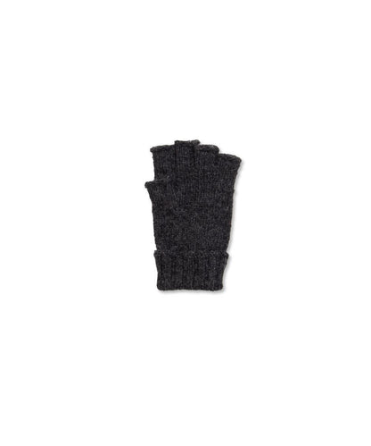 COMME des GARCONS HOMME / HR-K701 / Wool Acrylic Fingerless Gloves / 26FW / Charcoal
