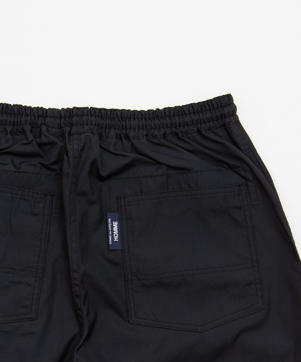 Cotton Broadcloth Pants Black HQ-P103