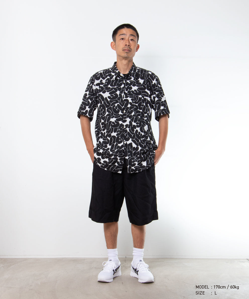 Printed Polyester Broadcloth Shirt DQ-B042