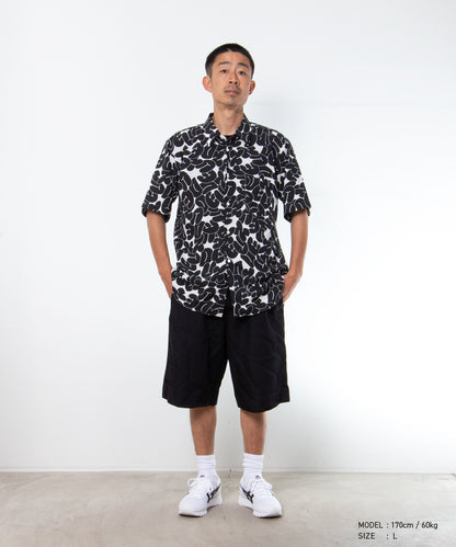 Printed Polyester Broadcloth Shirt DQ-B042