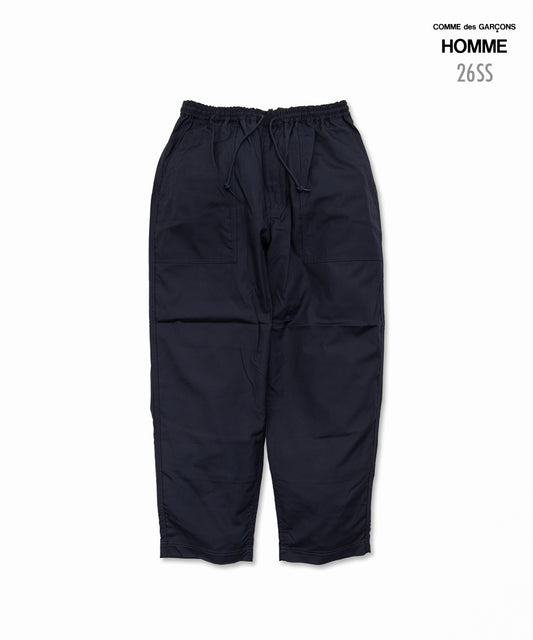 Cotton Broadcloth Pants Navy HQ-P103
