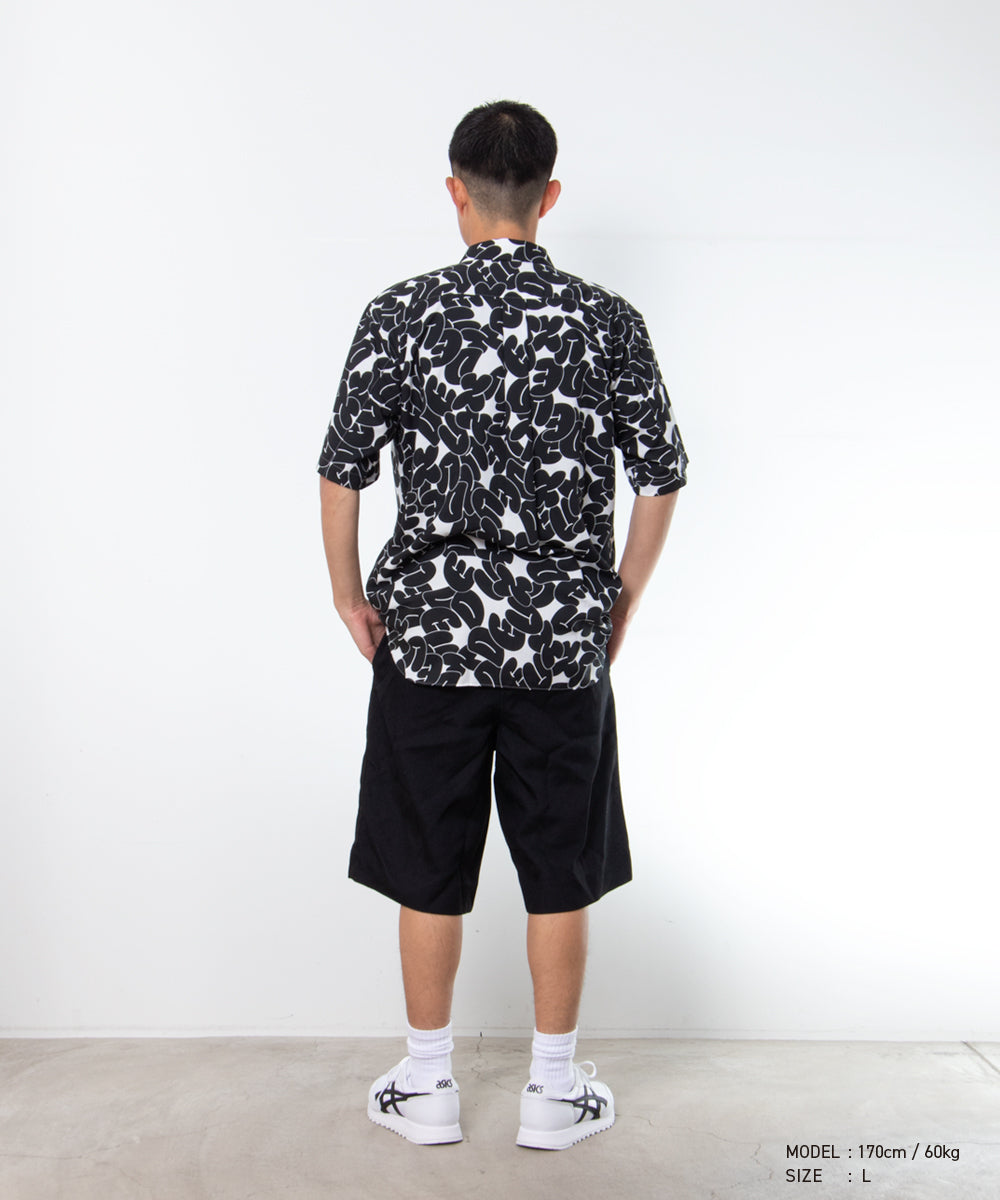 Printed Polyester Broadcloth Shirt DQ-B042