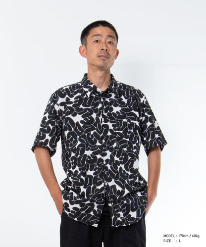 Printed Polyester Broadcloth Shirt DQ-B042
