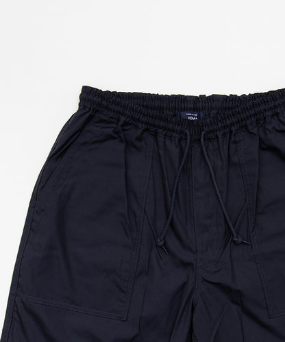 Cotton Broadcloth Pants Navy HQ-P103