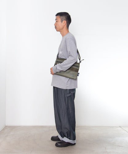 COMME des GARCONS HOMME / HR-K209 / BRIEFING W Name Reversible Sacoche Bag / 26FW / Khaki