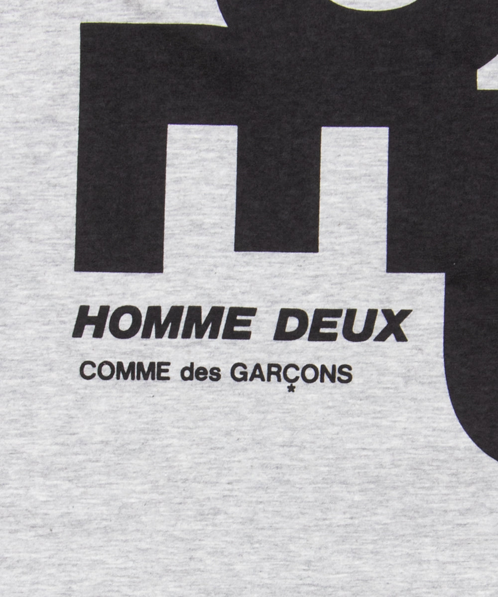 Cotton Jersey Printed T-Shirt Gray / Black DQ-T002