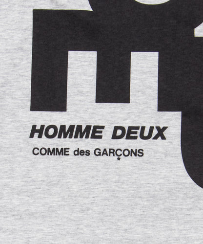 Cotton Jersey Printed T-Shirt Gray / Black DQ-T002