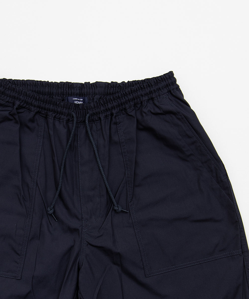 Cotton Broadcloth Pants Navy HQ-P103