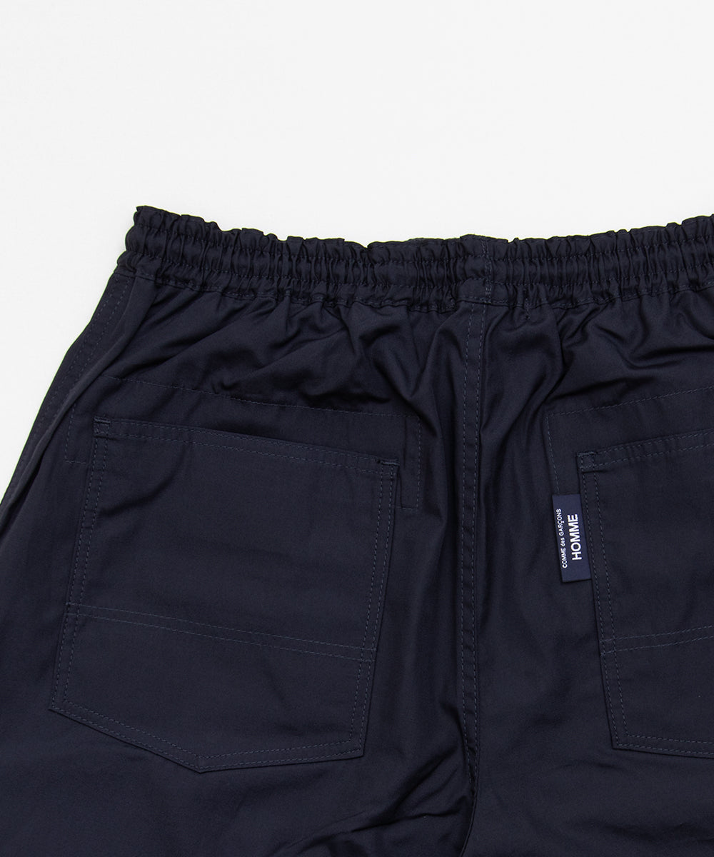 Cotton Broadcloth Pants Navy HQ-P103