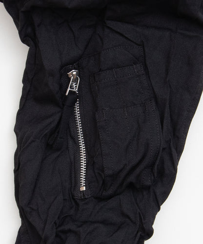 COMME des GARCONS HOMME / HR-J007 / Polyester Wool Processed Blouson / 26FW / Black