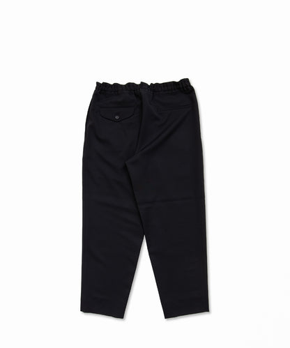 Wool Gabardine Pants black
