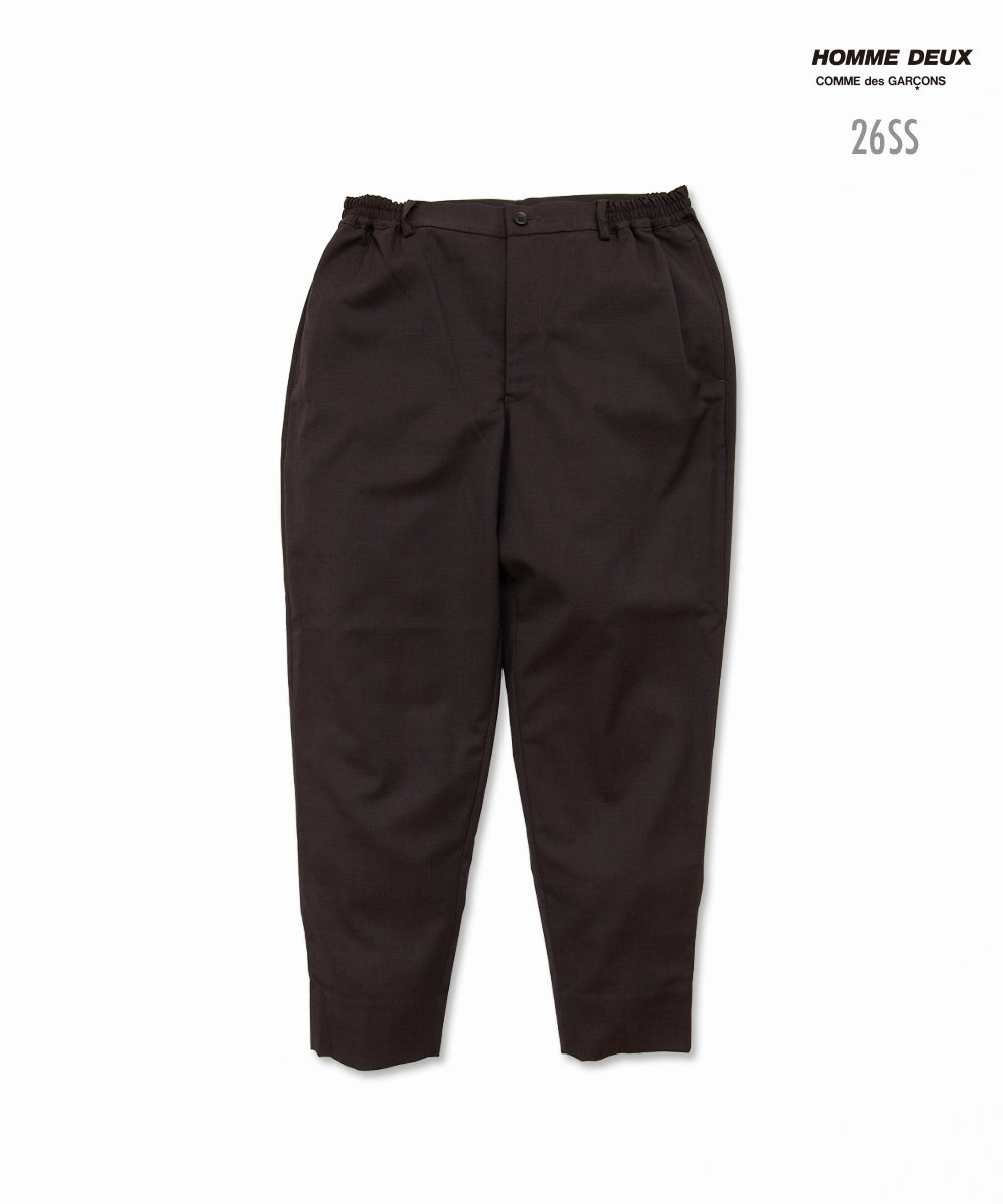 Sustainable Gabardine Pants Brown DQ-P039