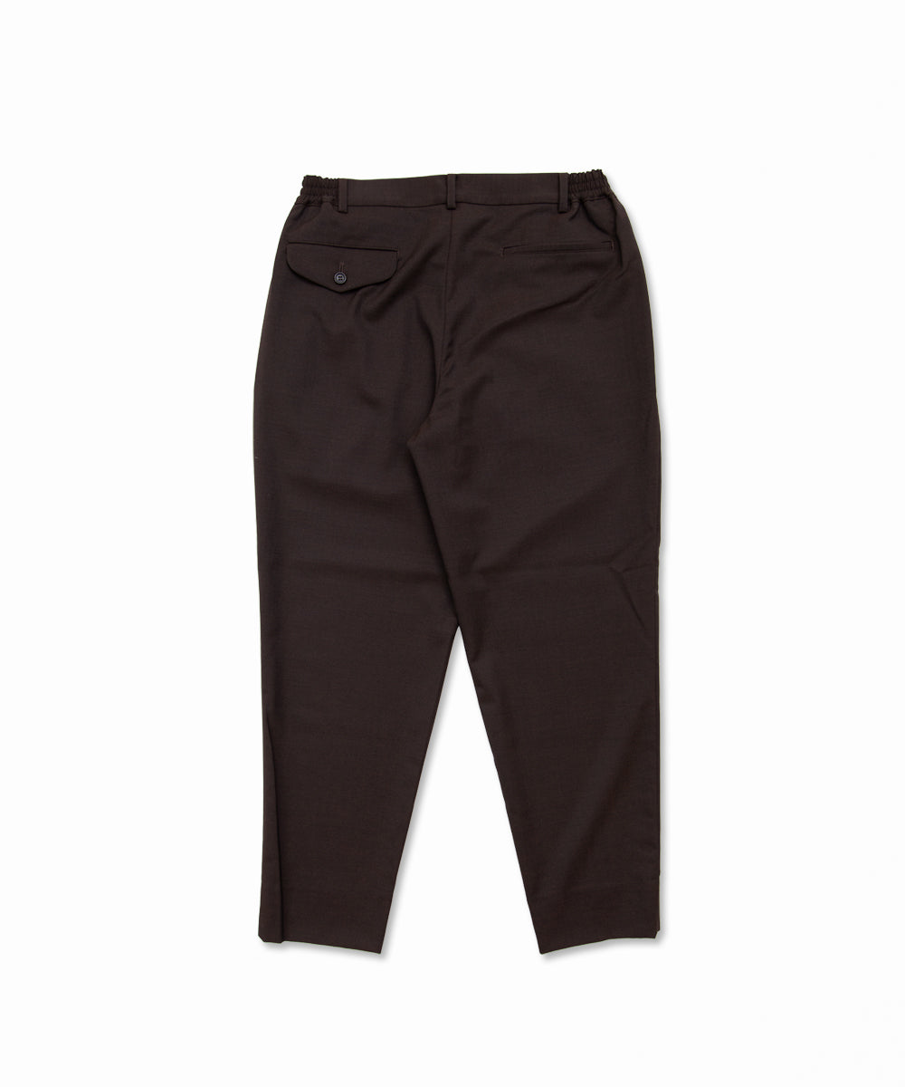 Sustainable Gabardine Pants Brown DQ-P039
